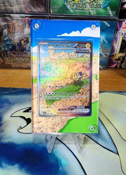 Pokemon Iron Hands EX SIR 248/182 Paradox Rift Extended Artwork Case