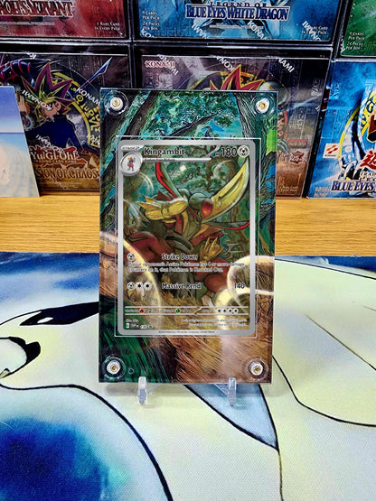 X3 Pokemon Greninja,  Kingdra EX, Kingambit 130 SIR Promo 131 132 SV Shrouded Fable Custom Cases Extended Artworks