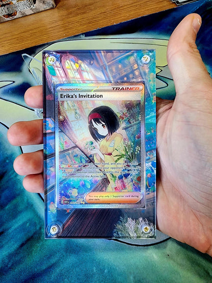 Pokemon 151 Erika's Invitation 203/165 Custom Extended Artwork Case