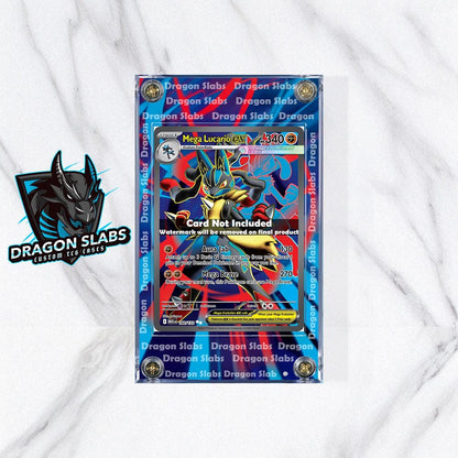 Pokemon Mega Lucario EX 160/132 Mega Evolution Extended Artwork Case