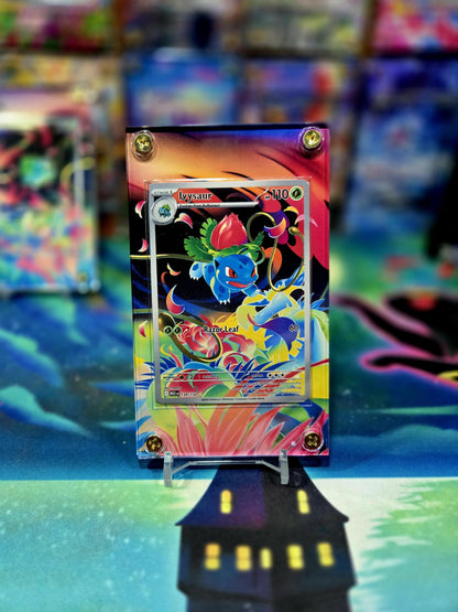 Pokemon Ivysaur IR Mega Evolution 134/132 Extended Art Custom Case