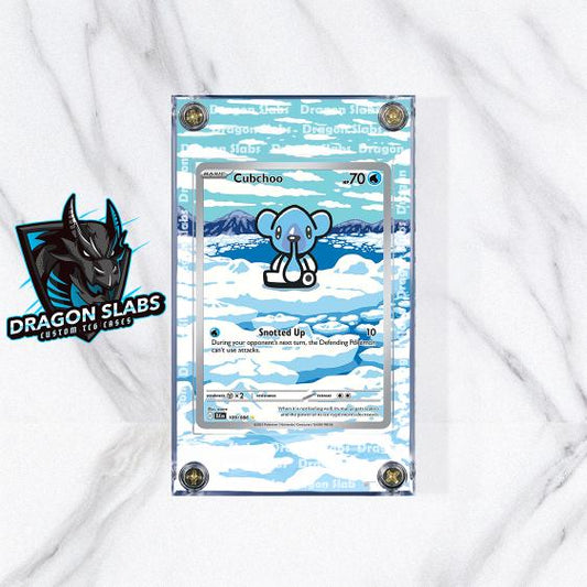 Pokemon Cubchoo IR 109/086 Black Bolt Extended Artwork Case