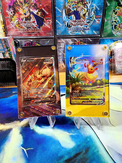 Pokemon Flareon Vmax & V Alt Art SWSH180 SWSH179 Promo Extended Artwork Cases