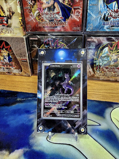 Pokemon Mewtwo 151 Promo SVP 052 Custom Display Case Extended Artwork