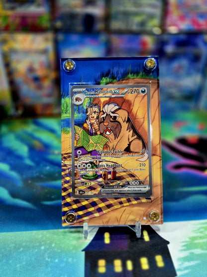 Pokemon Arven's Mabosstiff ex 235/182 Destined Rivals Extended Art Case