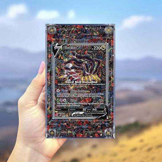 Pokemon Giratina V Alternate Art 186/196 Lost Origin Extended Artwork Case