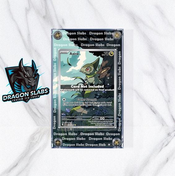 Pokemon Axew IR 145/086 Black Bolt Extended Artwork Case