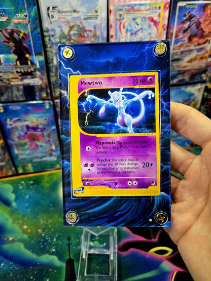 Pokemon Mewtwo 56/165 Expedition Base Extended Art Case