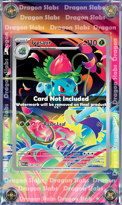Pokemon Ivysaur IR Mega Evolution 134/132 Extended Art Custom Case