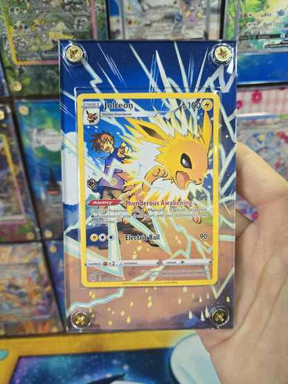 x4 Eevee Flareon Jolteon Vaporeon TG Brilliant Stars Extended Artwork Cases