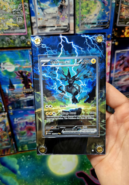 Pokemon Zekrom EX SIR Black Bolt 166/086 Extended Art Case