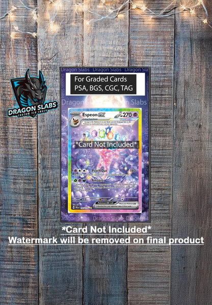 Espeon EX SIR 155 Prismatic Evolutions Psa Bgs Cgc Tag Extended Artwork Pokemon TCG