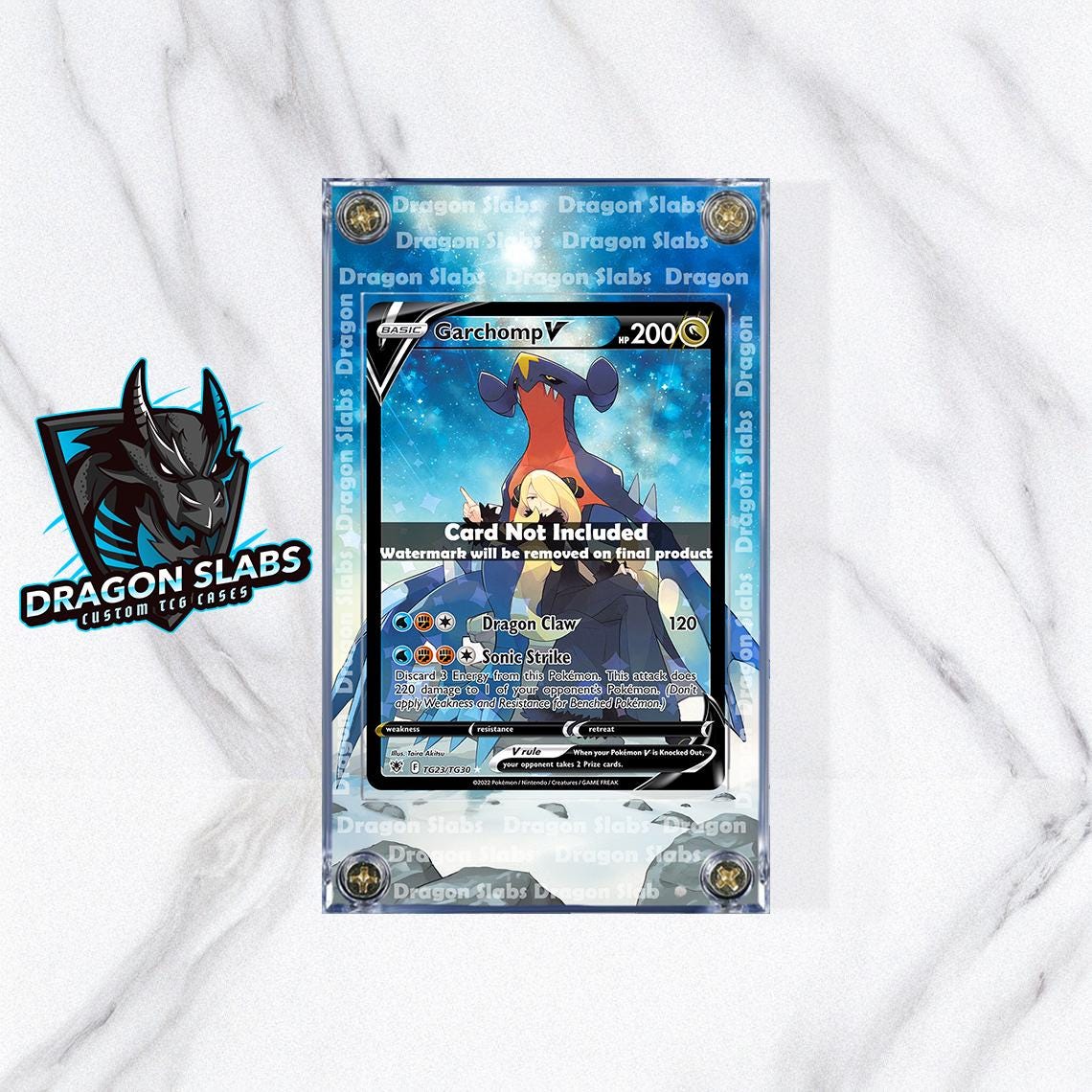 Pokemon Garchomp V TG23/TG30 Astral Radiance Extended Art Case