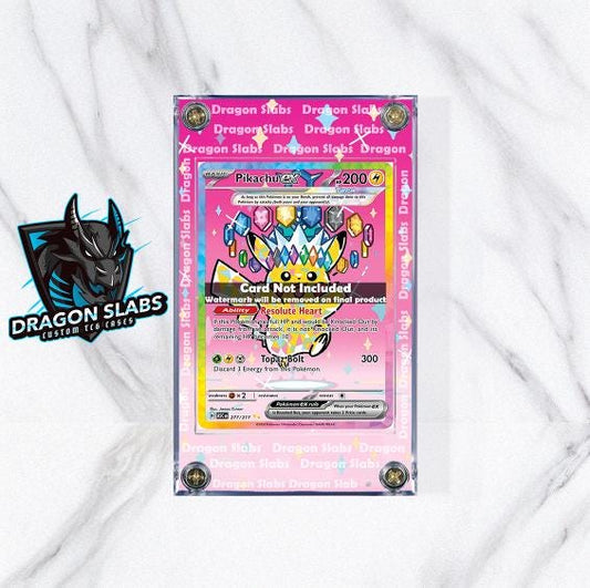 Pokemon Pikachu EX 277/217 Ultra Rare Ascended Heroes Extended Artwork Case