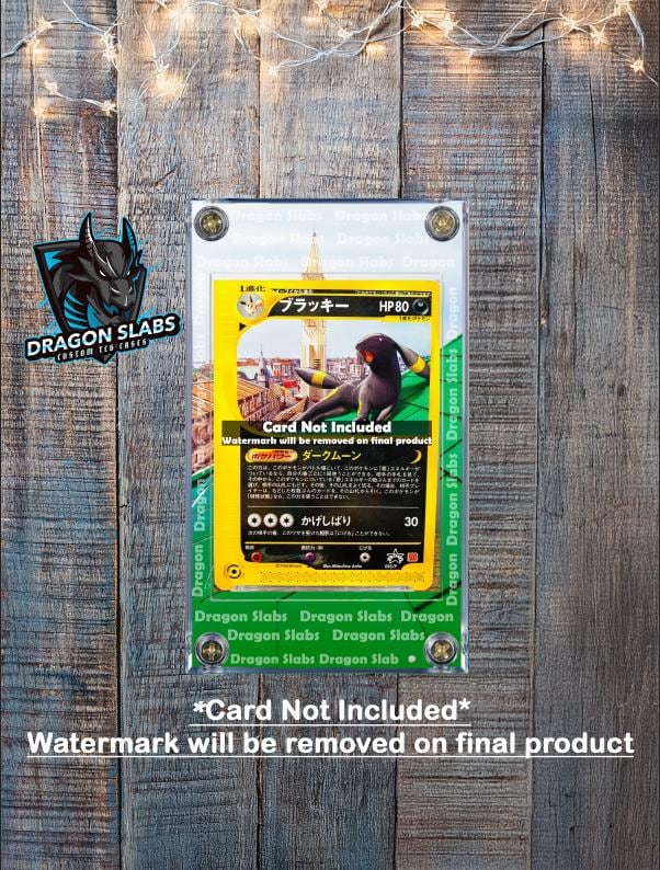 Pokemon Umbreon 025/P McDonald's Promo Extended Art Custom Case