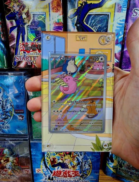 Pokemon Chansey IR 187/167 Twilight Masquerade Extended Artwork Case