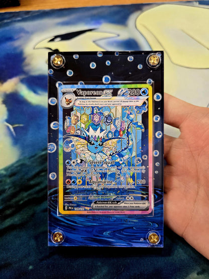 x3 Pokemon Card Jolteon, Vaporeon, Flareon EX SIR 146,149,153 Prismatic Evolutions Extended Artwork Cases