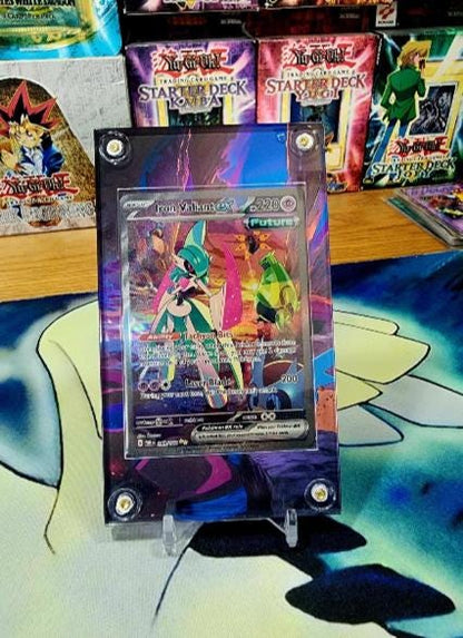 Pokemon Iron Valiant EX SIR 249/182 Paradox Rift Extended Artwork Case