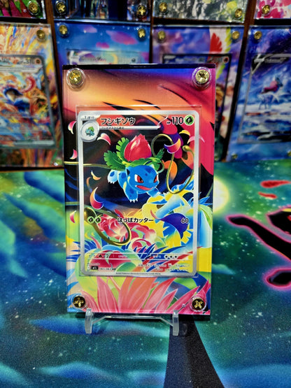 x2 Pokemon Bulbasaur Ivysaur AR 064 065 M1L Mega Brave Extended Artwork Cases