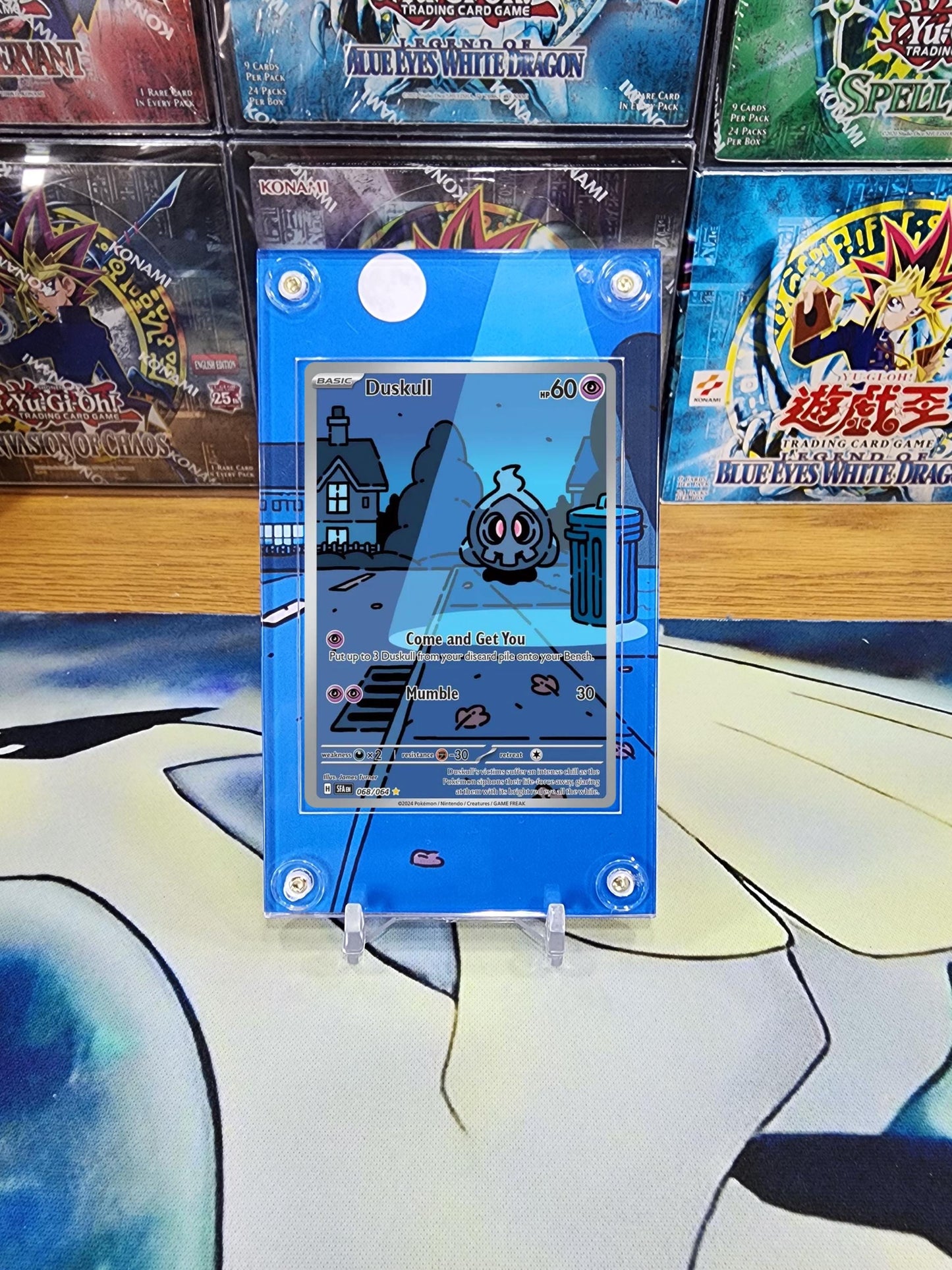 Pokemon Duskull IR Shrouded Fable 068/064 Custom Extended Artwork Case