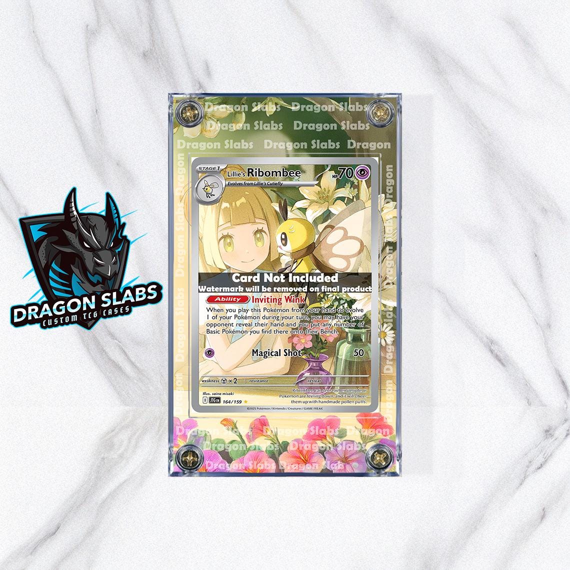 Pokemon Lillie's Ribombee 164/159 Journey Together Extended Artwork Case