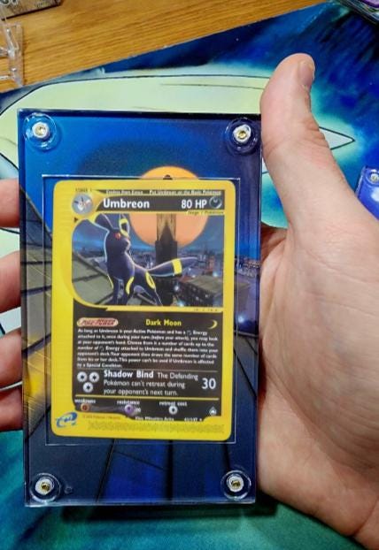 Pokemon Umbreon Aquapolis 41/147 Extended Artwork