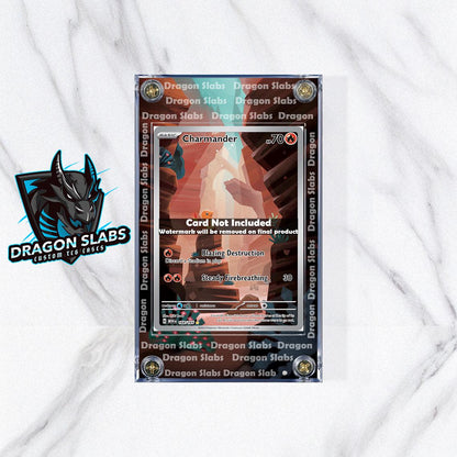 Pokemon 151 Charmander IR 168 Custom Display Case Extended Artwork