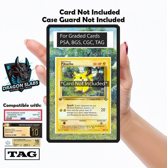 Pikachu Jungle PSA bgs CGC tag Extended Artwork Pokemon