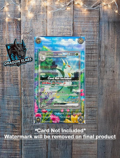 Pokemon Serperior ex SAR 167/086 Black Bolt Extended Art Case