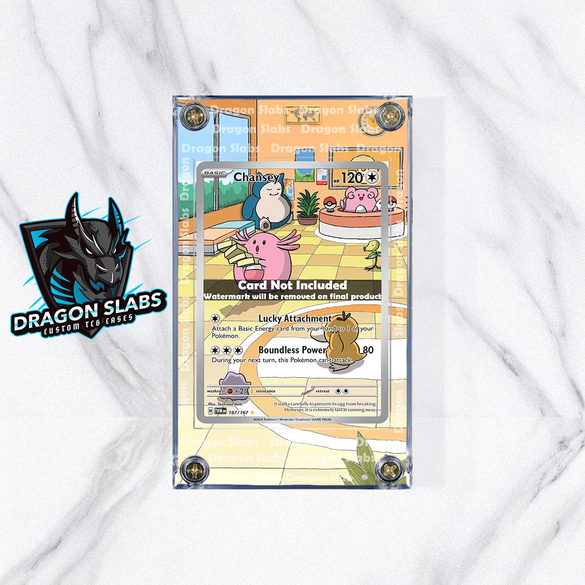 Pokemon Chansey IR 187/167 Twilight Masquerade Extended Artwork Case