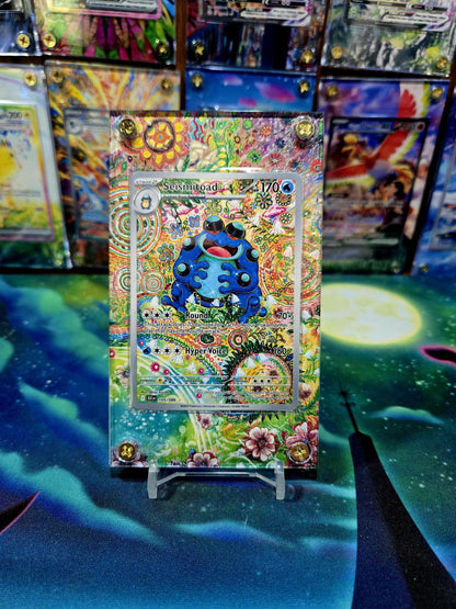 Pokemon Seismitoad IR 105/086 Black Bolt Extended Art Case