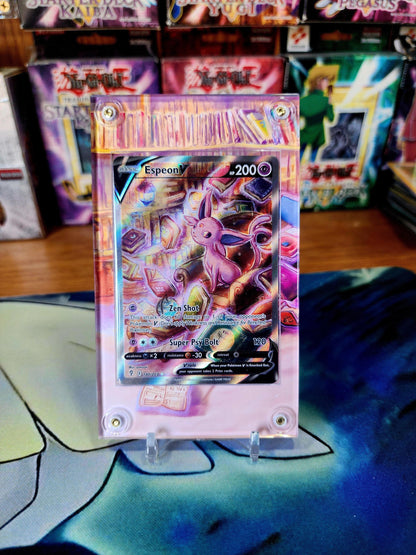 Pokemon Espeon V Alt Art 180/203 Evolving Skies Extended Artwork Case