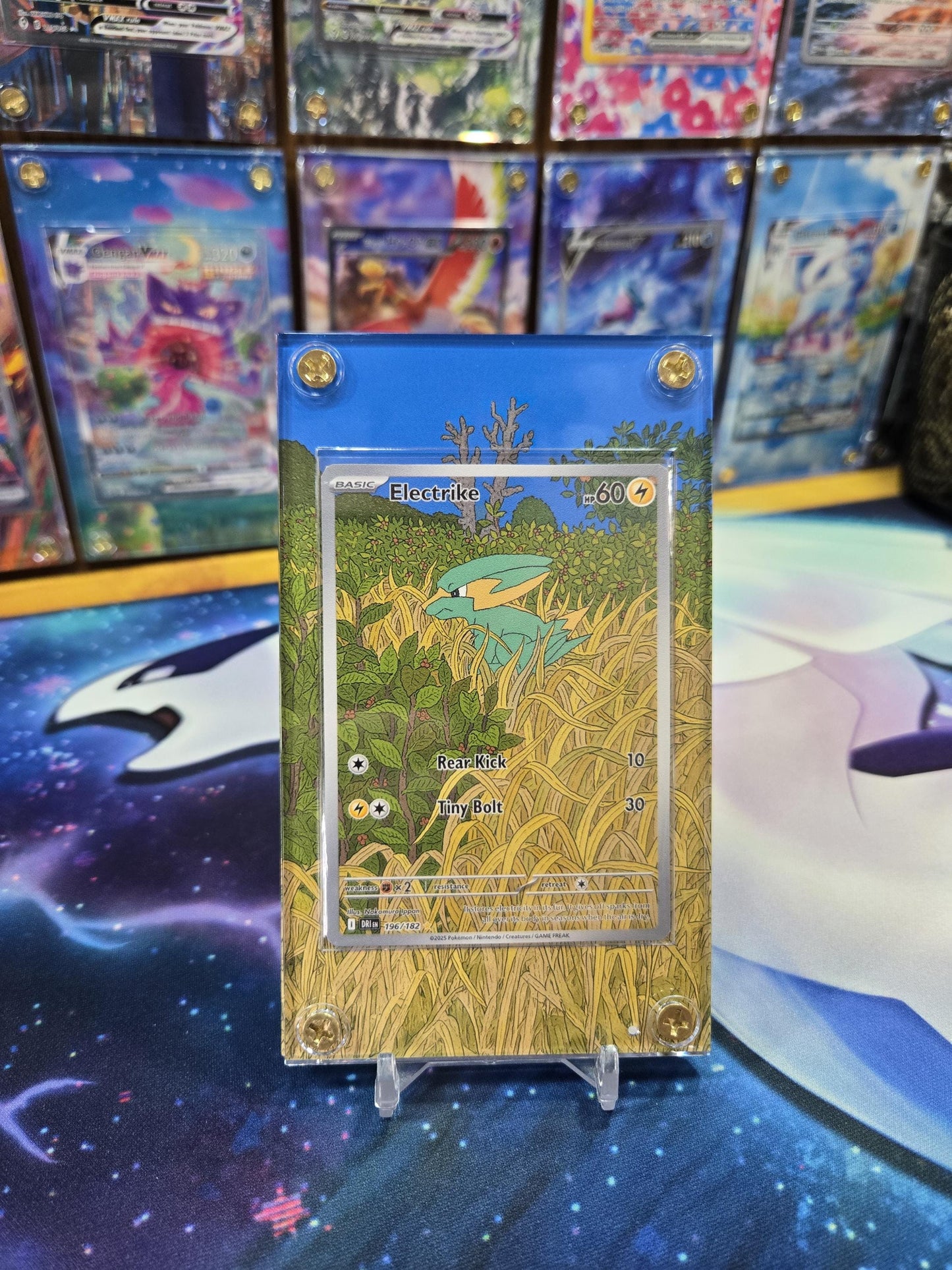 Pokemon Electrike 192/182 Destined Rivals Extended Art Custom Case
