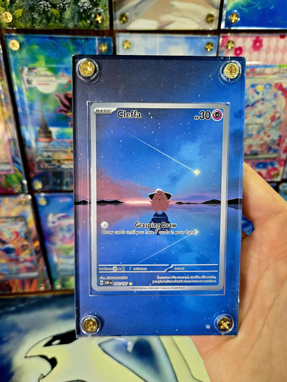 Pokemon Cleffa 202/197 IR Obsidian Flames Extended Artwork Custom Case