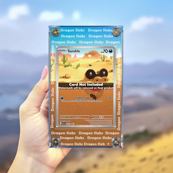 x3 Pokemon Sandile Krokorok Krookodile IR Black Bolt Extended Artwork Cases