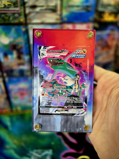 Pokemon Rayquaza VMAX TG20/TG30  Silver Tempest Extended Art Case