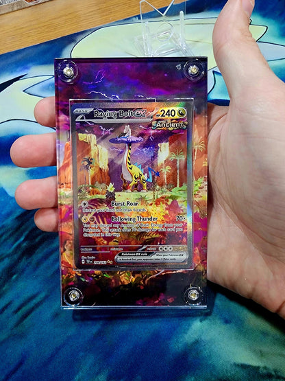 Pokemon Raging Bolt EX 208 Silver Tempest Extended Art Case