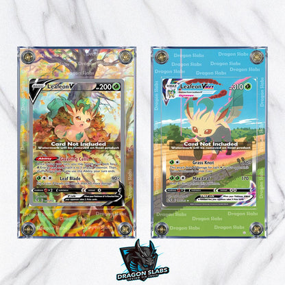 x2 Pokemon Leafeon V & Vmax Alt Art 205/203 167/203 Evolving Skies Extended Artwork Cases