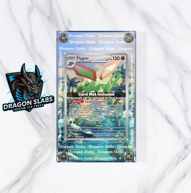 Pokemon Flygon IR 101/094 Phantasmal Flames Extended Artwork Case