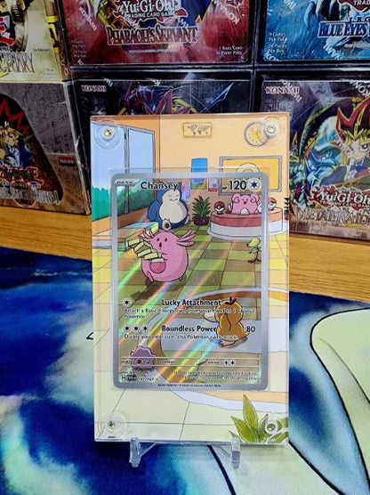 Pokemon Chansey IR 187/167 Twilight Masquerade Extended Artwork Case