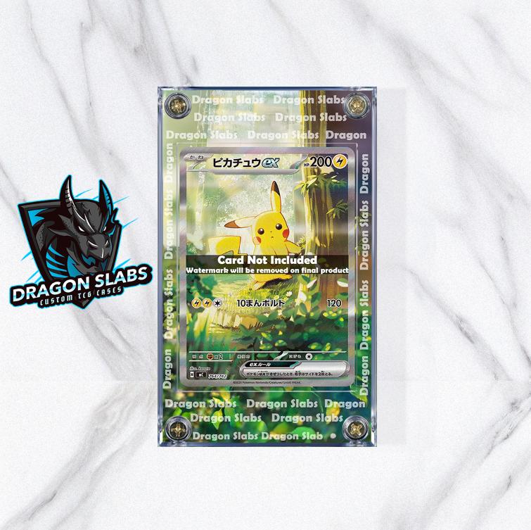Pokemon Pikachu EX Start Deck 100 764/742 Extended Artwork Case
