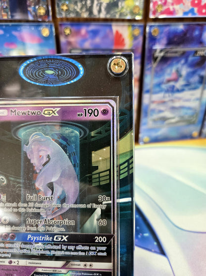 Pokemon Mewtwo GX Full Art Shining Legends 78/73 Extended Art Custom Case