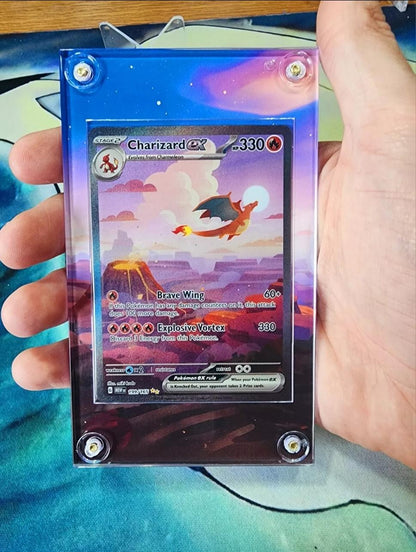 Pokemon Charizard EX 151 Promo SVP 199 Custom Display Case