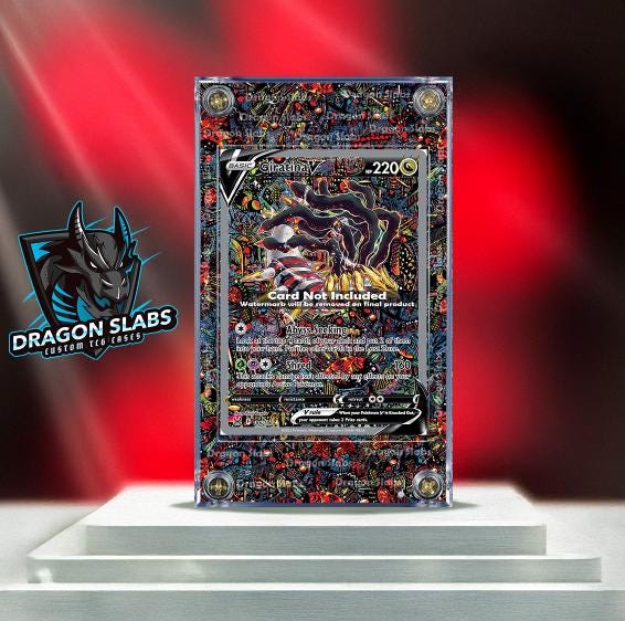 Pokemon Giratina V Alternate Art 186/196 Lost Origin Extended Artwork Case