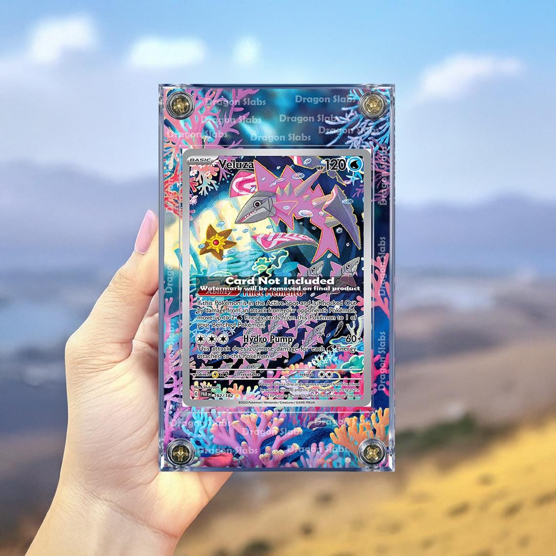 Pokemon Veluza IR 192/182 Paradox Rift Extended Artwork Case