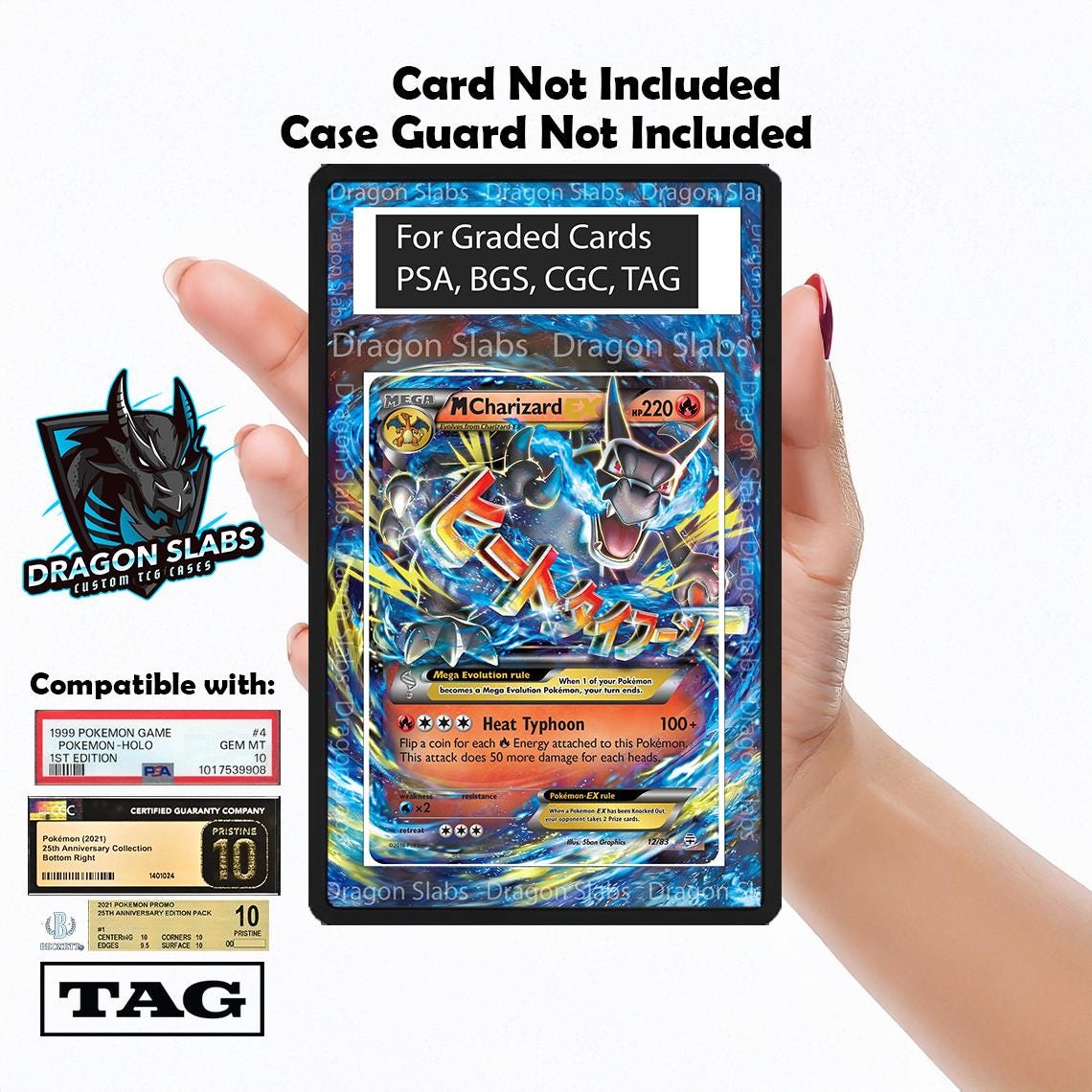 M Charizard EX 12/83 Generations PSA Bgs Cgc TAG Extended Art Pokemon Graded