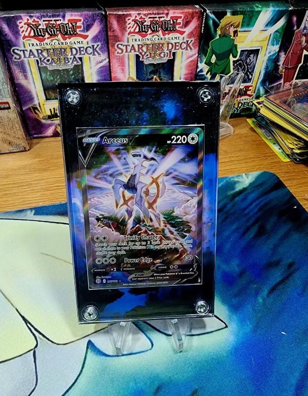 Pokemon Arceus V 166 Astral Radiance Alt Art Display Case Extended Artwork