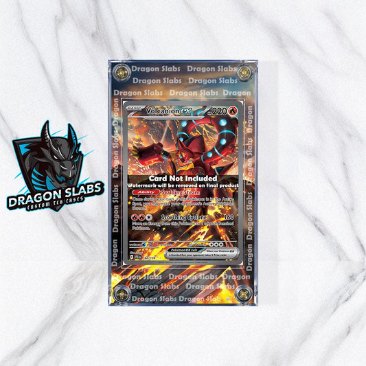 Pokemon Volcanion EX 182/159 184/159 Journey Together Extended Art Custom Case