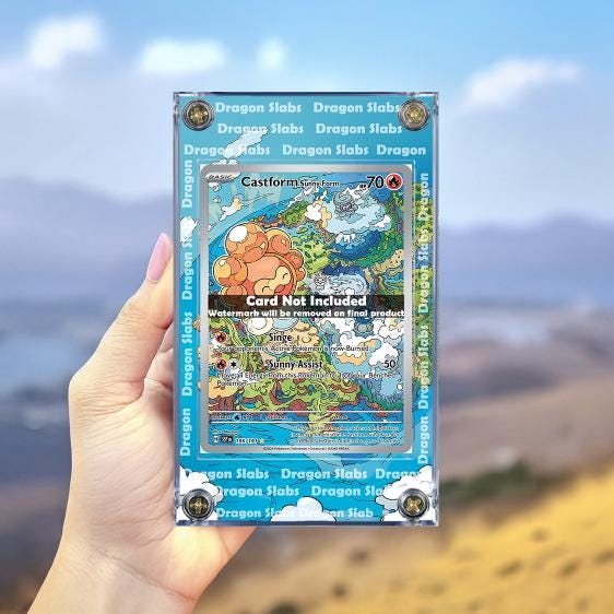 Pokemon Castform Sunny Form 195/191 Surging Sparks Extended Artwork Case