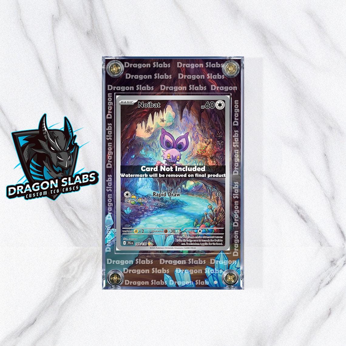 Pokemon Noibat 169/159 Journey Together Extended Art Custom Case